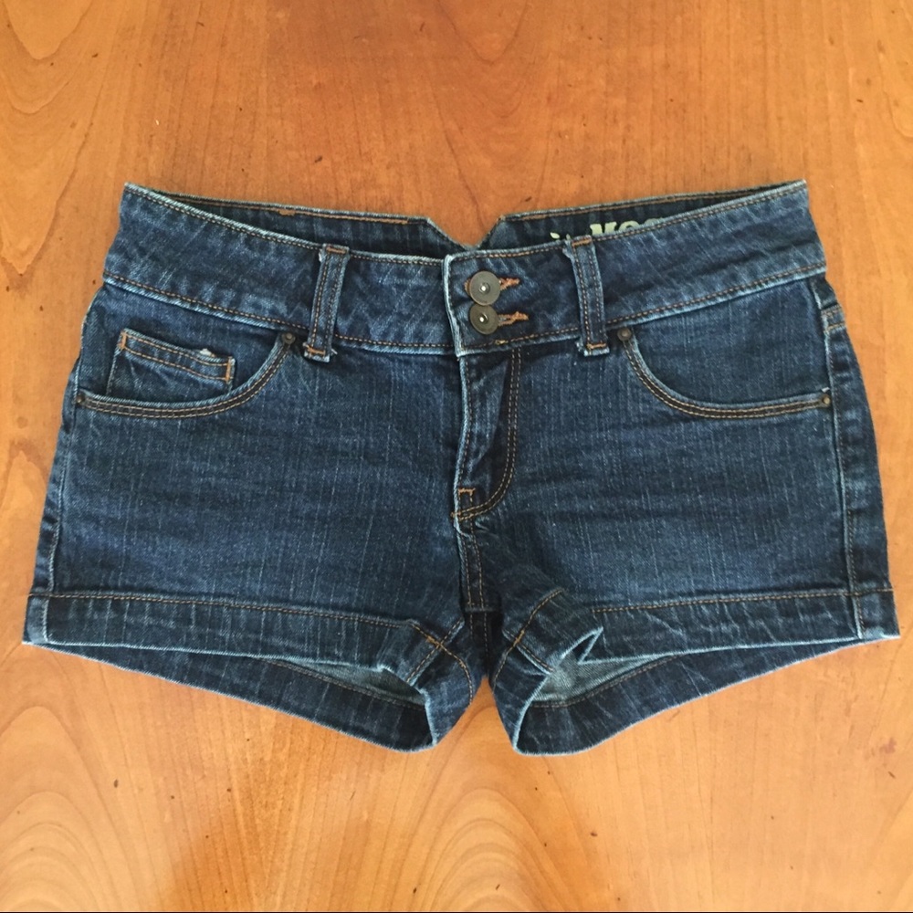 MOSSIMO SUPPLY CO Women’s DENIM MINI SHORTS NEW Size 1